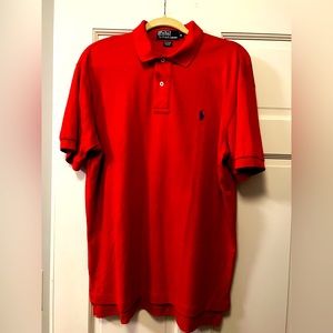 Ralf Lauren size M red Polo